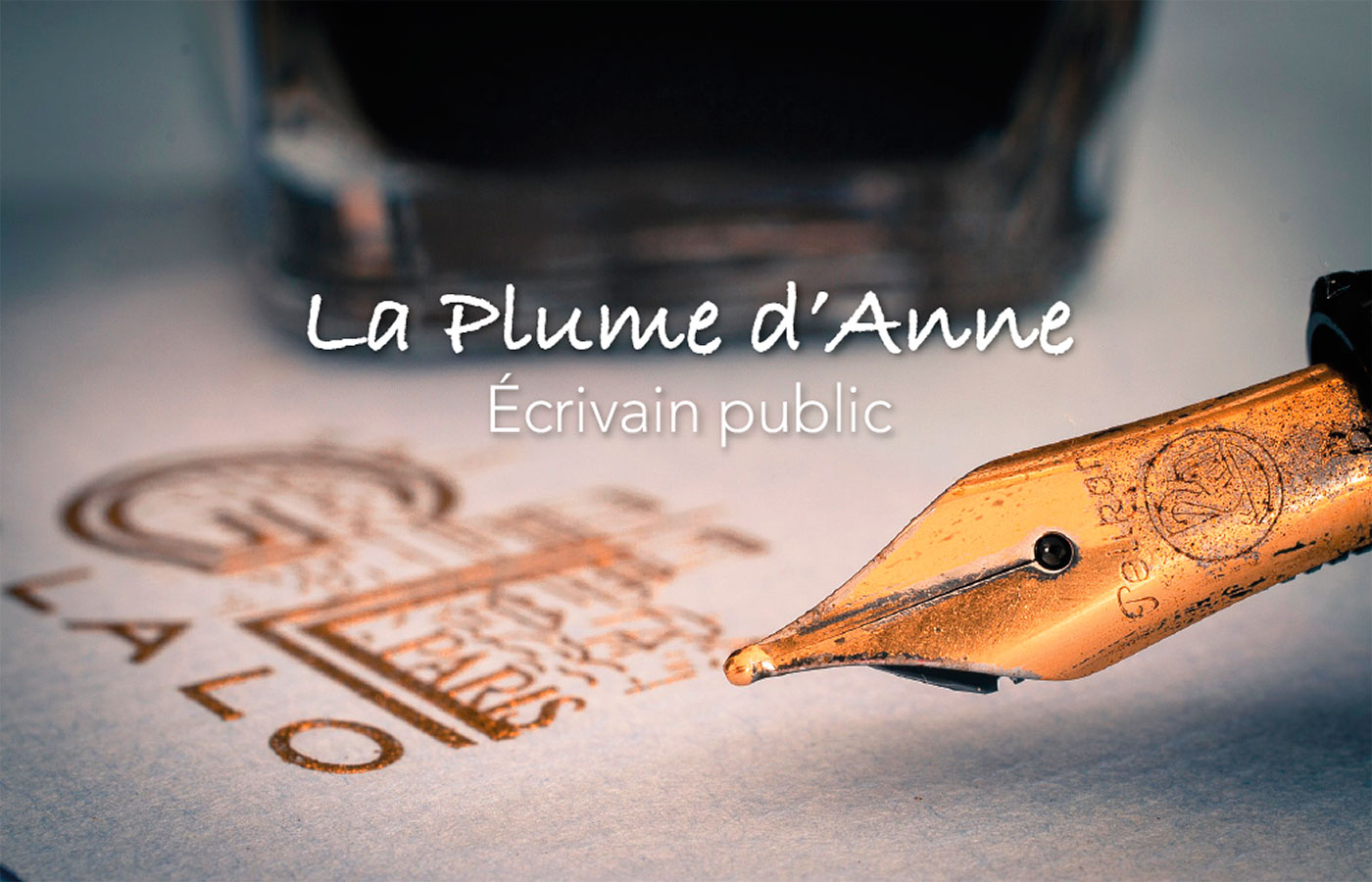 Ecrivain Public La Plume D Anne Qui Suis Je